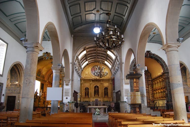 Interior of Faro Cathedral