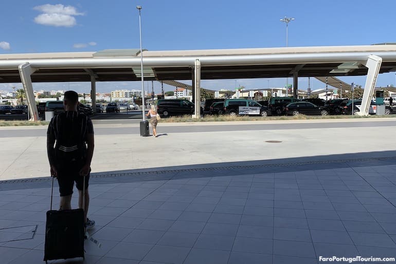 Faro Airport arrivals