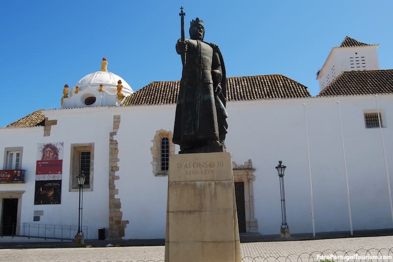 Statue of King Afonso III, Faro